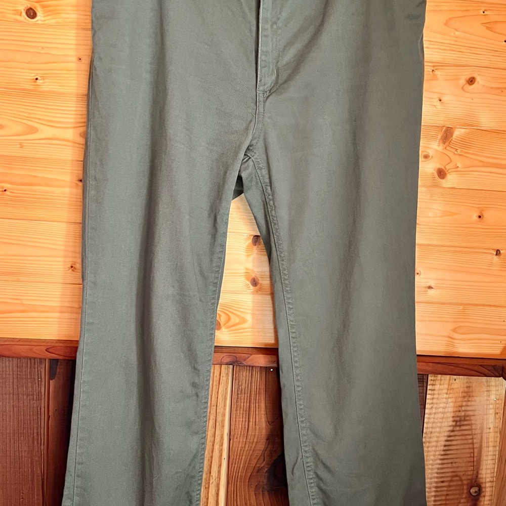 Woman Within Khaki Textured Pants